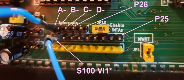 Interrupt Jumpers